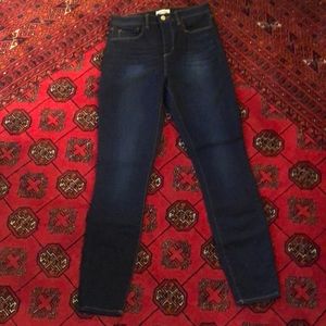 L’AGENCE Dark-Wash High-Rise Jean (Size 26)